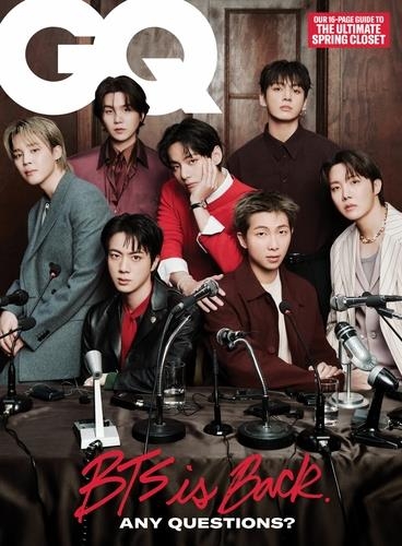 BTS GQ Magazine Cover Global Release New Album