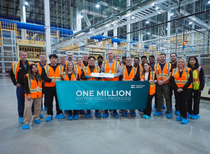 LG Energy Solution NextStar Canada Battery Production Milestone
