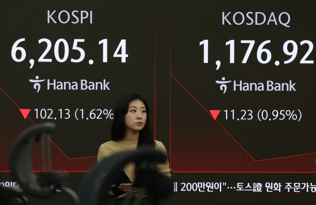 Seoul Stocks Plunge After Rally: Market Open