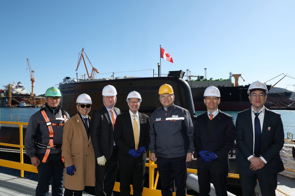 South Korea Supports Canadian Submarine Project