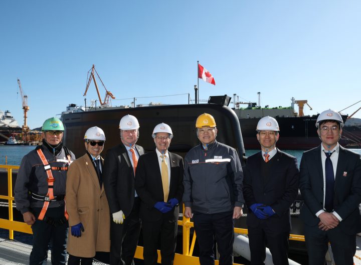 South Korea Supports Canadian Submarine Project