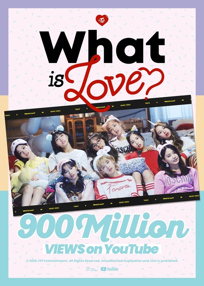 Twice What is Love? Music Video Reaches 900 Million Views