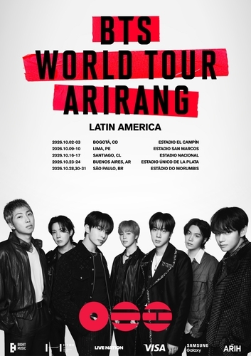 BTS Latin America World Tour October