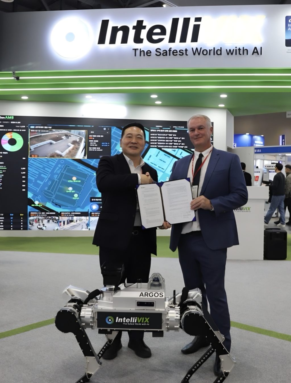 AI Patrol Robot: Intellivix Tom Shaw Olympics Australia