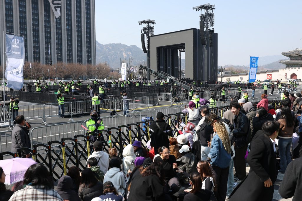 BTS Gwanghwamun Comeback Show Symbolism