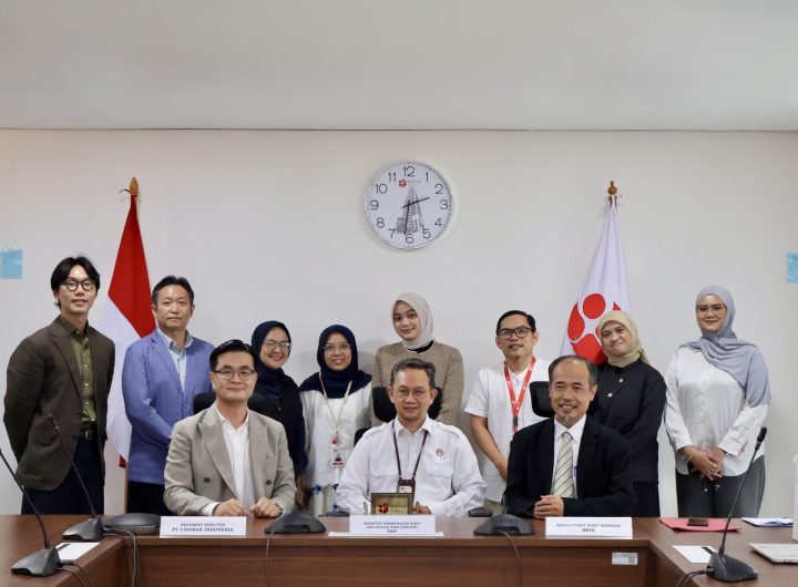 Cosmax Indonesia BRIN Skin Microbiome Research Partnership