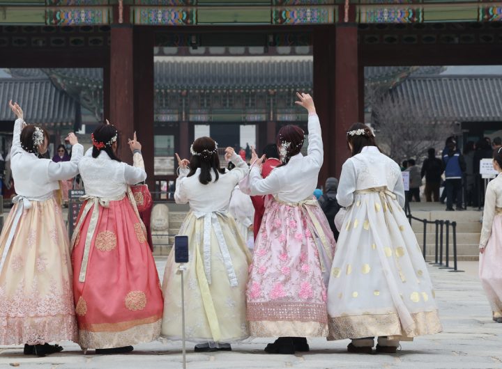 Gyeongbokgung Palace Crowds BTS Comeback Concert Countdown