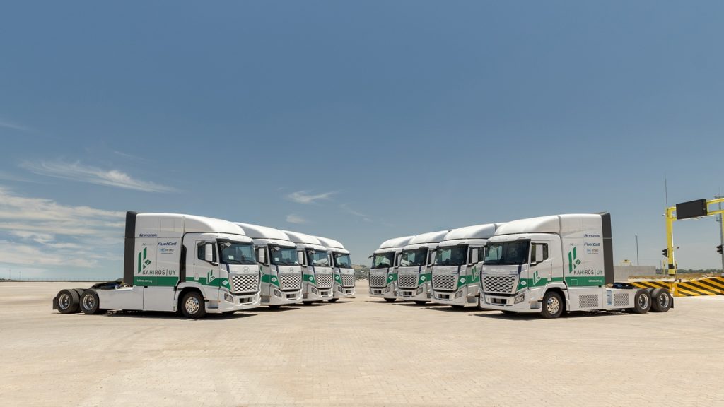 Hyundai Hydrogen Trucks Uruguay Supply