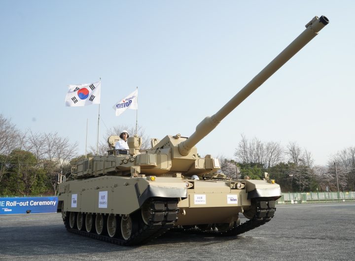 Hyundai Rotem K2 Tank Desert Middle East