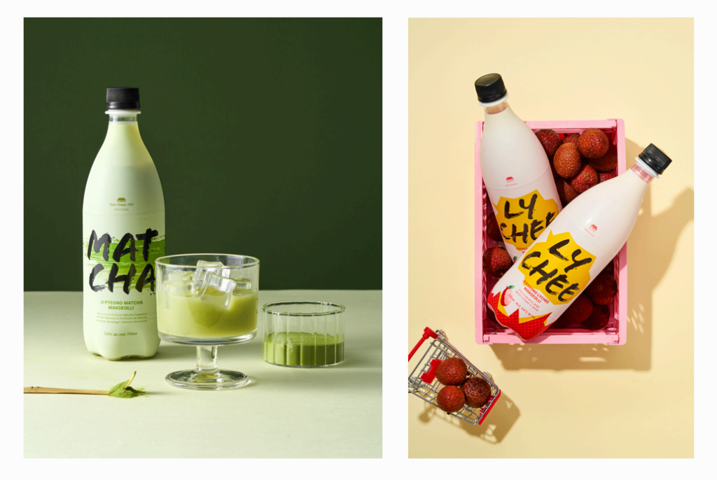 Jipyeong Makgeolli Matcha Lychee Global Expansion