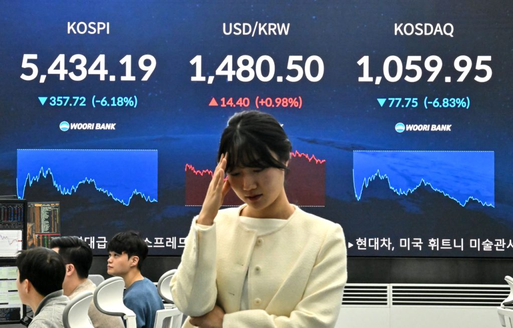 Korean Stocks Plunge, Market Downturn, Circuit Breakers
