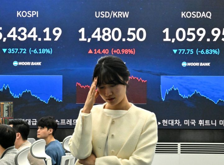 Korean Stocks Plunge, Market Downturn, Circuit Breakers