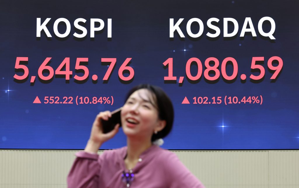 Kospi Rises After Losses