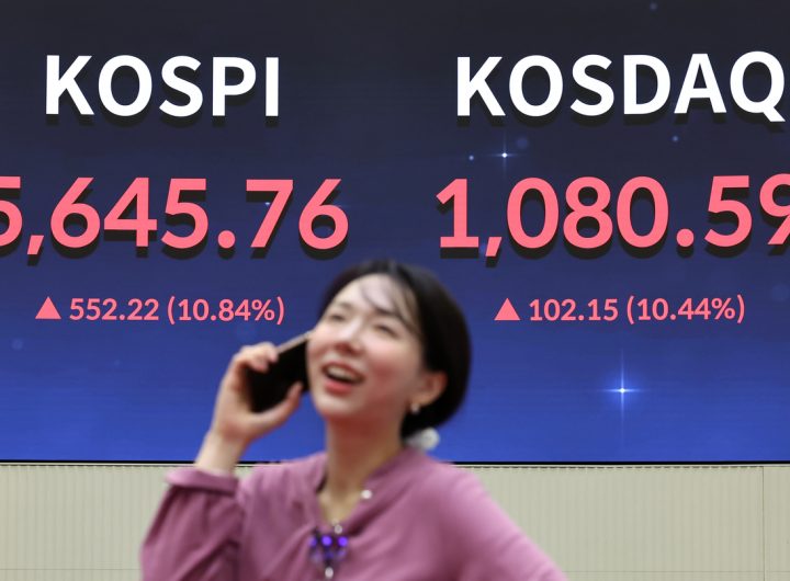 Kospi Rises After Losses