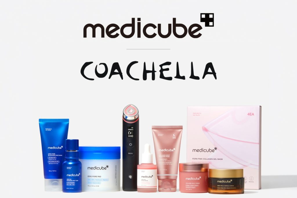 Medicube Sponsors Coachella: Korean Beauty First
