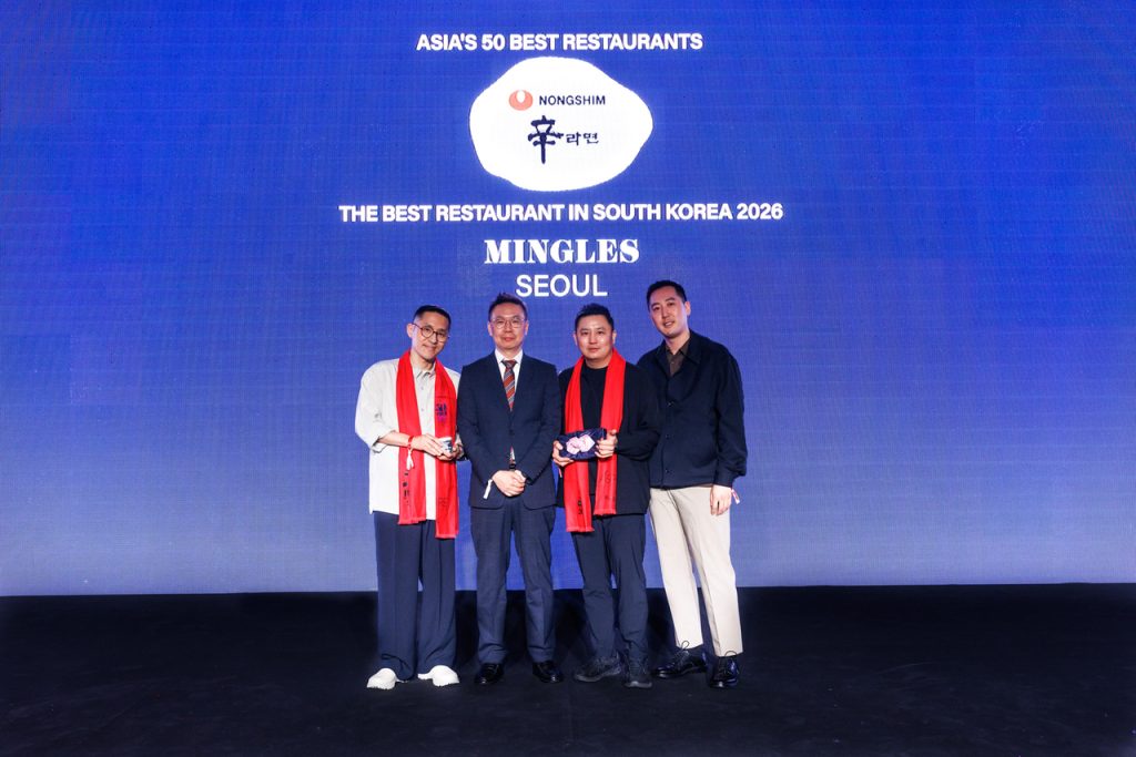 Nongshim Congratulates Mingles on Asia's 50 Best Restaurants Award