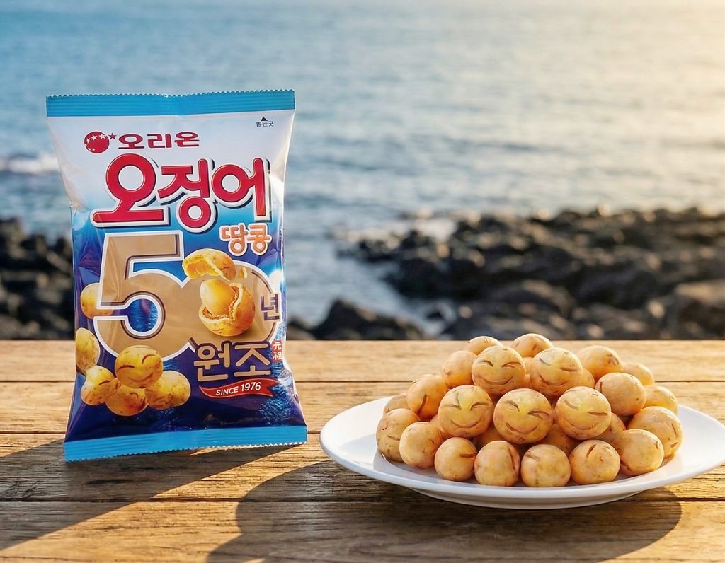 Orion Ojingeo Peanut 50th Anniversary New Packaging