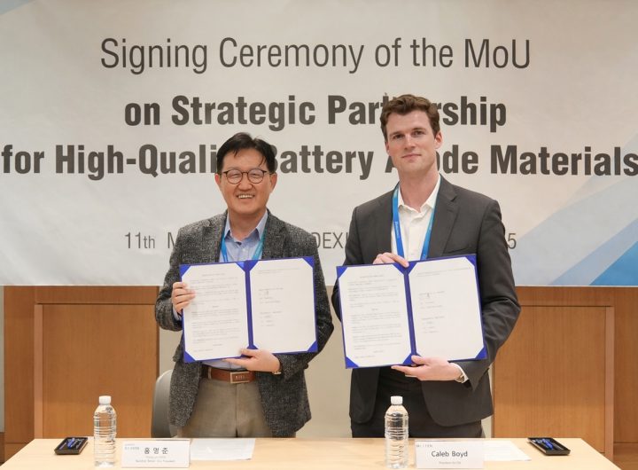 Posco Future M Partners Molten for Alternative Graphite Anode Materials