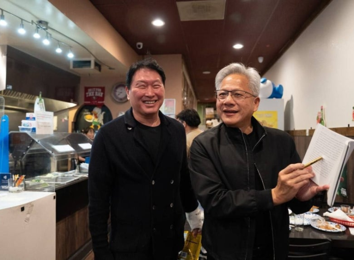 SK Group Nvidia CEO Meeting GTC
