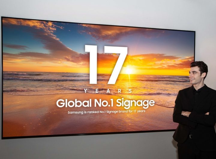 Samsung Retains Digital Signage Market Leadership for 17 Years