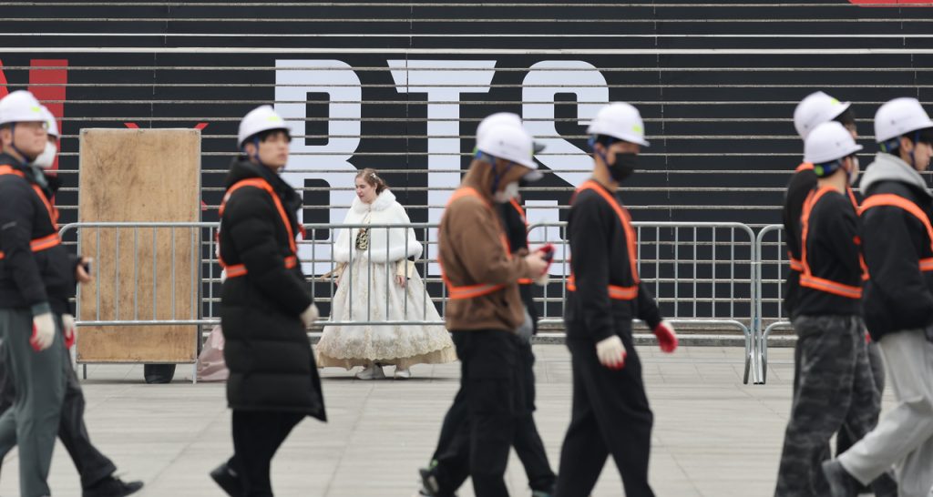 Seoul Prepares for BTS Concert