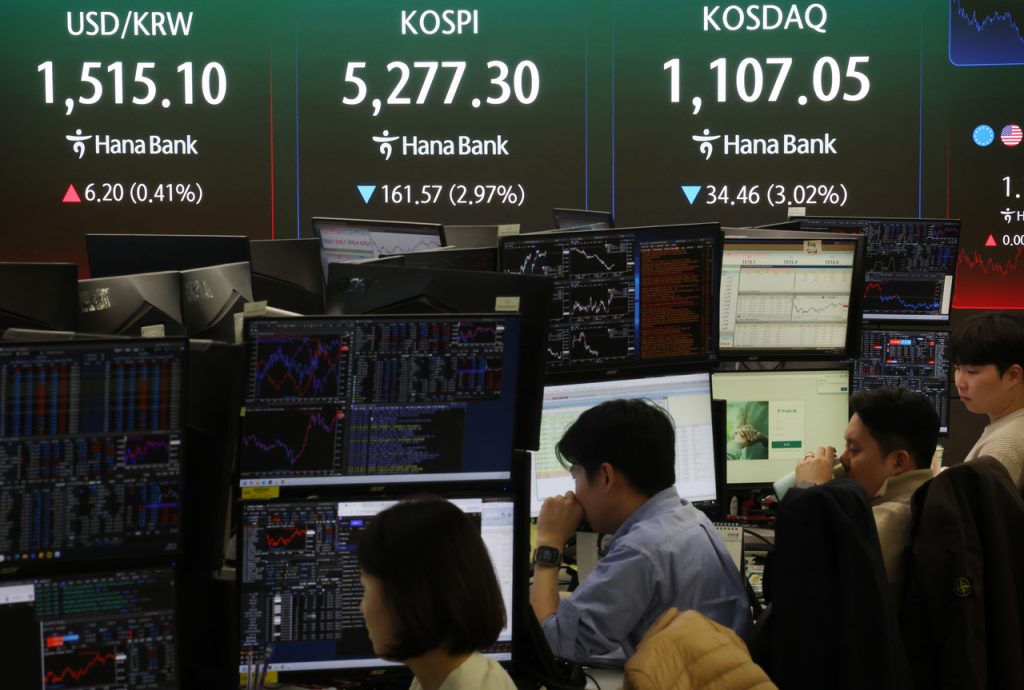 Seoul Stocks Dip, Middle East Conflict, Market Downturn
