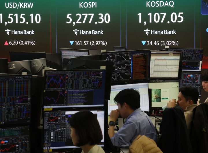 Seoul Stocks Dip, Middle East Conflict, Market Downturn
