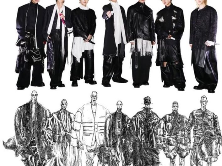 Songzio Lyrical Armor BTS Arirang Comeback Stage Fashion