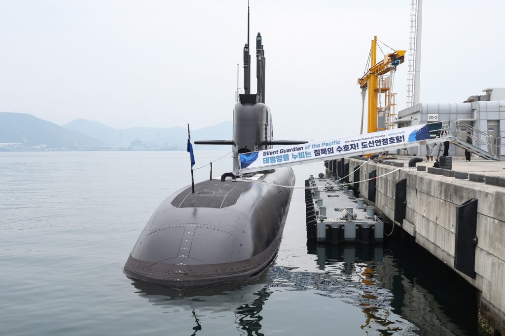 South Korea Submarine Trans-Pacific Deployment Canada Joint Military Exercise