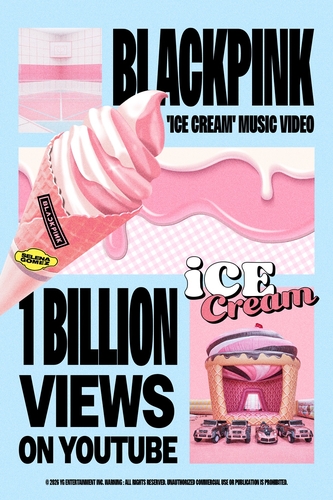 BLACKPINK 'Ice Cream' Music Video Surpasses 1 Billion YouTube Views