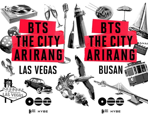 BTS Launches 'The City' Project in Las Vegas, Busan