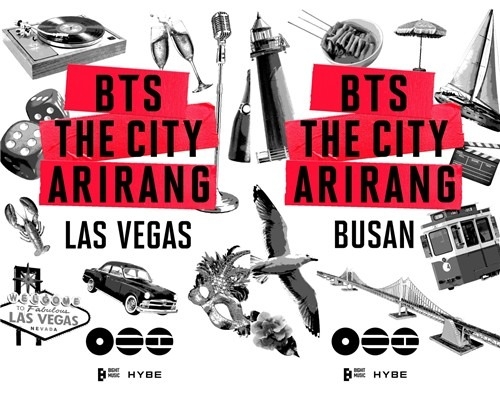 BTS 'The City' Project Expands to Las Vegas, Busan
