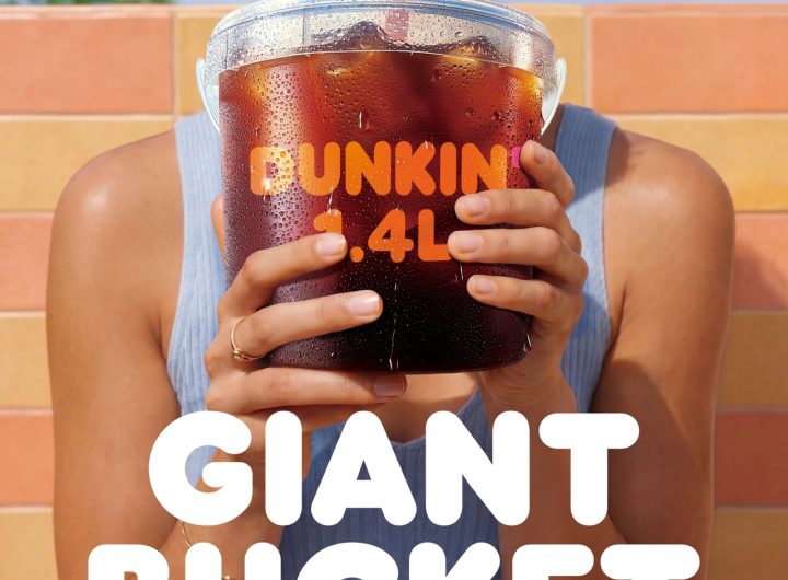 Dunkin' Launches 1.4-Liter Bucket Coffee
