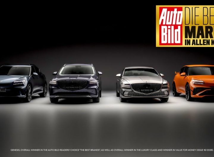 Genesis Voted Best Car Brand in Auto Bild Reader Survey