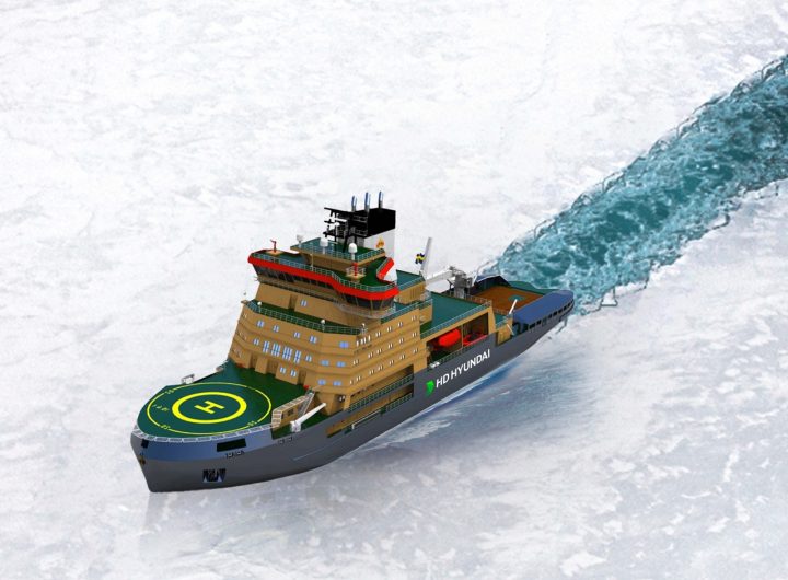 HD Hyundai Heavy: First Icebreaker Export to Sweden