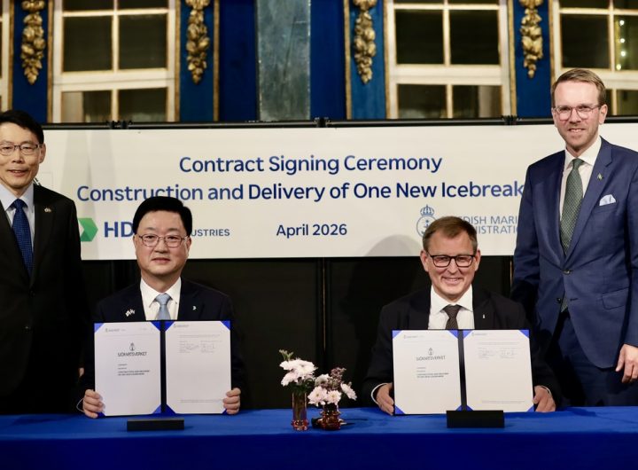 HD Hyundai Heavy Secures $349M Swedish Icebreaker Contract