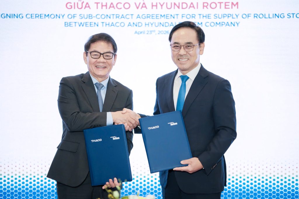 Hyundai Rotem Secures Inaugural Vietnam Rail Contract