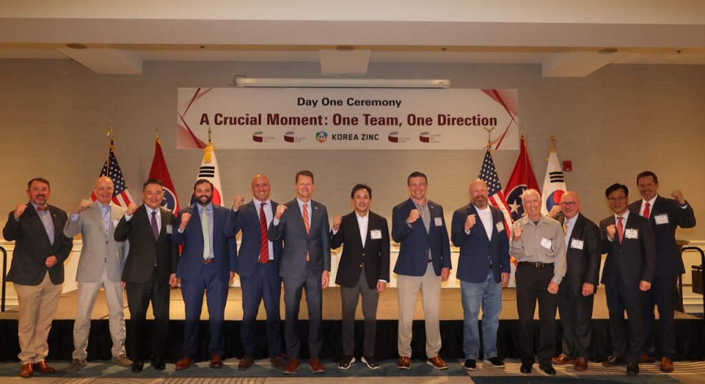 Korea Zinc Launches $7.4 Billion Tennessee Smelter Project