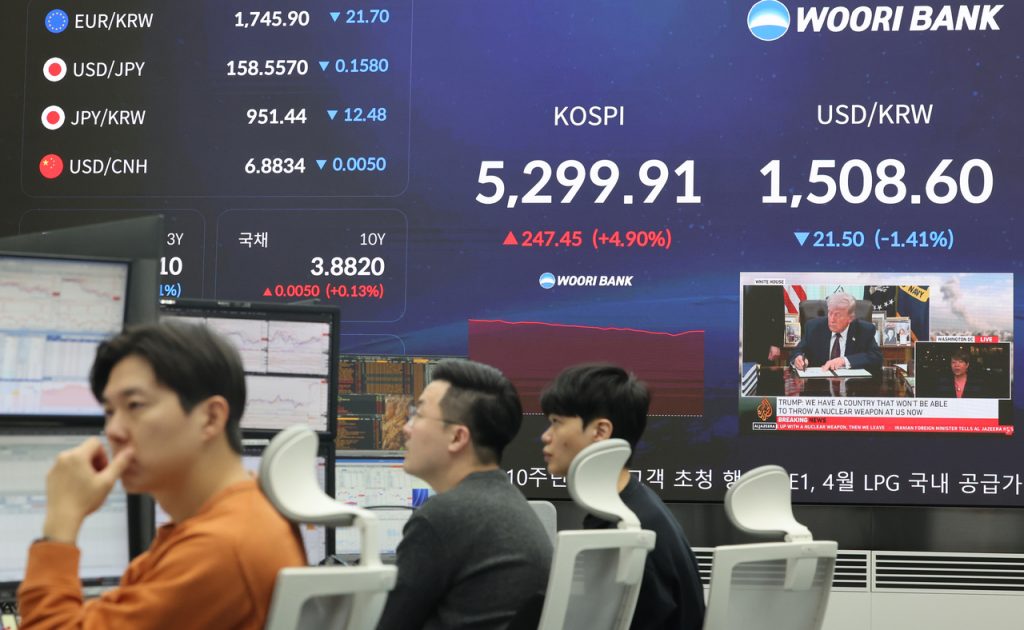 Korean Won Surges, Trump Signals End to Middle East War