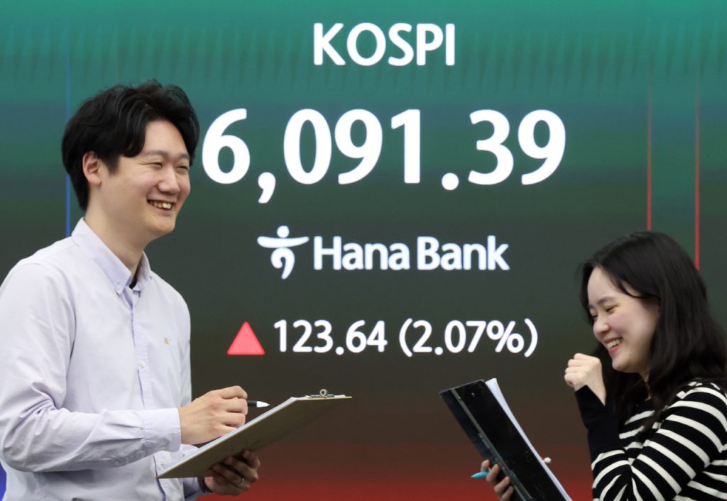 Kospi Rallies on US-Iran Ceasefire Talks Revival Hopes