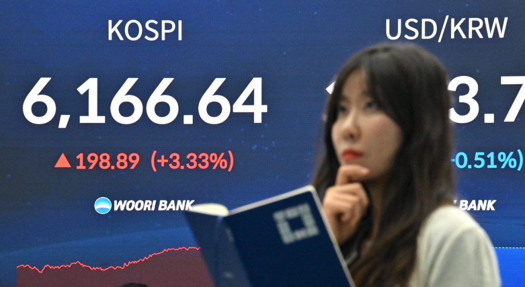 Kospi Surges Past 6,100 Amid Ceasefire Talk Optimism