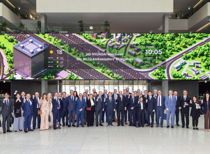 NATO Envoys Visit HD Hyundai