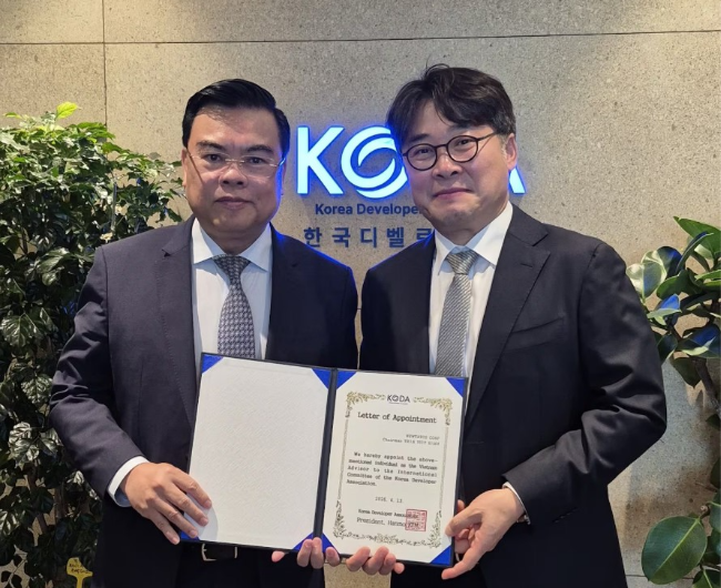 Newtatco Chief Named Adviser for Korea Developer Association's Vietnam Expansion