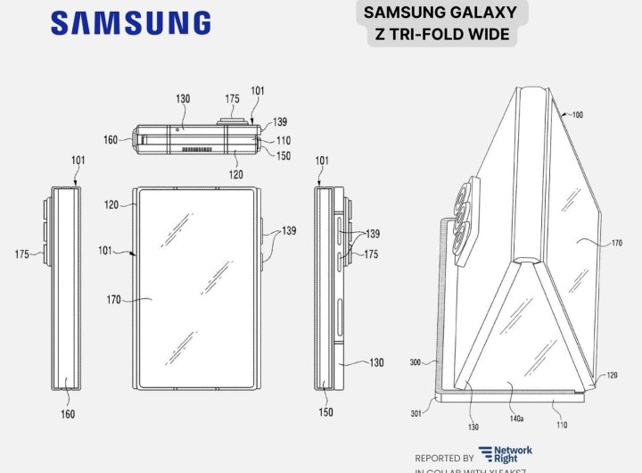 Samsung TriFold Design Patent Explored