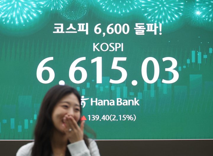 Seoul Stocks Close at Record High on AI Tech Rally