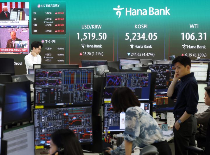 Seoul Stocks Drop: Middle East War Concerns, Market Downturn
