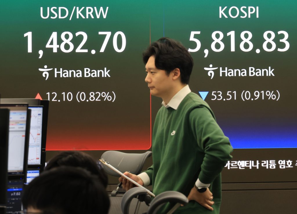 Seoul Stocks Halt 4-Day Rally Amid Middle East Uncertainty