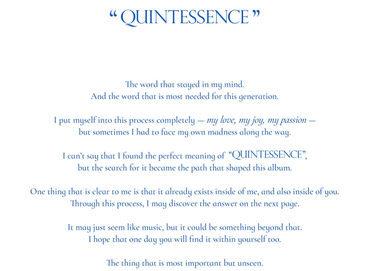 Taeyang Quintessence Comeback Teaser