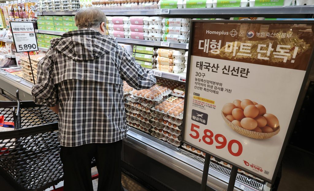 Thai Eggs Debut on Korean Shelves for Supply Stability