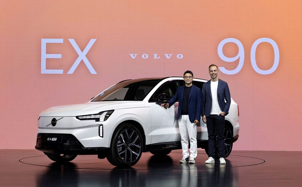Volvo EX90 Korea Sales Target Premium EV